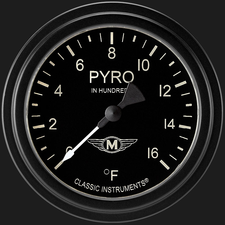 Picture of Moal Bomber 2 5/8" Exhaust Gas Temp. Gauge