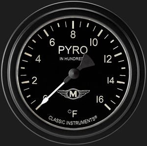 Picture of Moal Bomber 2 5/8" Exhaust Gas Temp. Gauge
