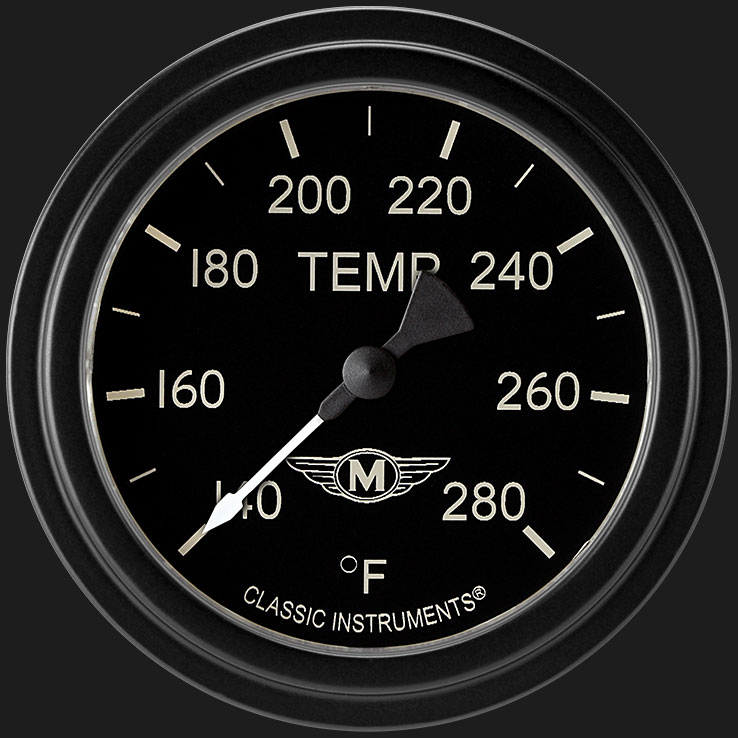 Picture of Moal Bomber 2 5/8" Water Temperature Gauge