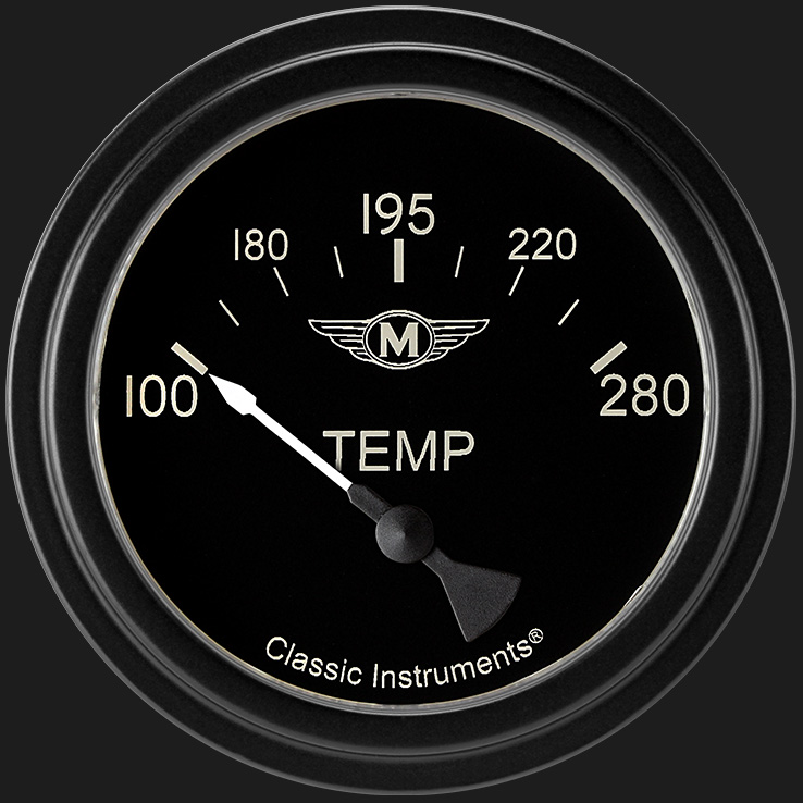 Picture of Moal Bomber 2 5/8" Water Temp Gauge