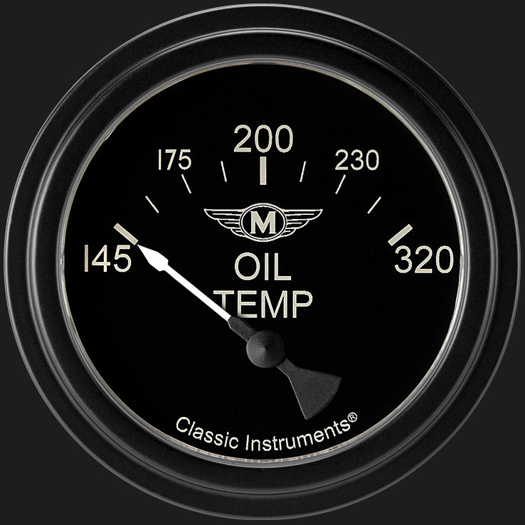 Picture of Moal Bomber 2 5/8" Oil Temperature Gauge
