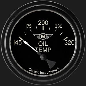 Picture of Moal Bomber 2 5/8" Oil Temperature Gauge