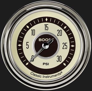 Picture of Nostalgia VT 2 5/8" Boost Gauge, 30 psi