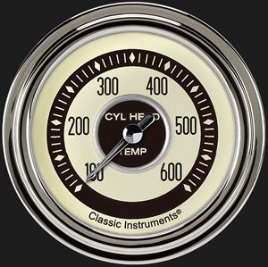 Picture of Nostalgia VT 2 5/8" Cylinder Head Temp. Gauge