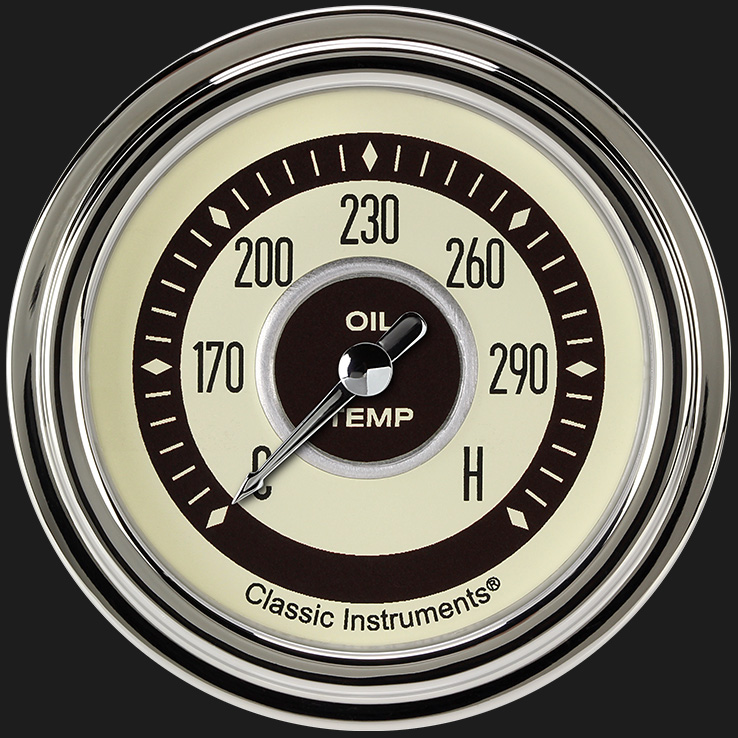 Picture of Nostalgia VT 2 5/8" Oil Temperature Gauge