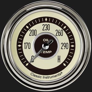 Picture of Nostalgia VT 2 5/8" Oil Temperature Gauge
