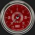 Picture of V8 Red Steelie 2 5/8" Boost/Vac Gauge