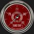Picture of V8 Red Steelie 2 5/8" Transmission Temperature Gauge