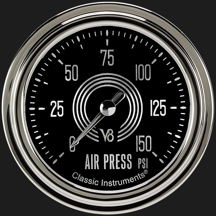 Picture of V8 Speedster 2 5/8" Air Pressure Gauge