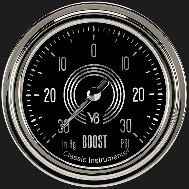 Picture of V8 Speedster 2 5/8" Boost/Vac Gauge