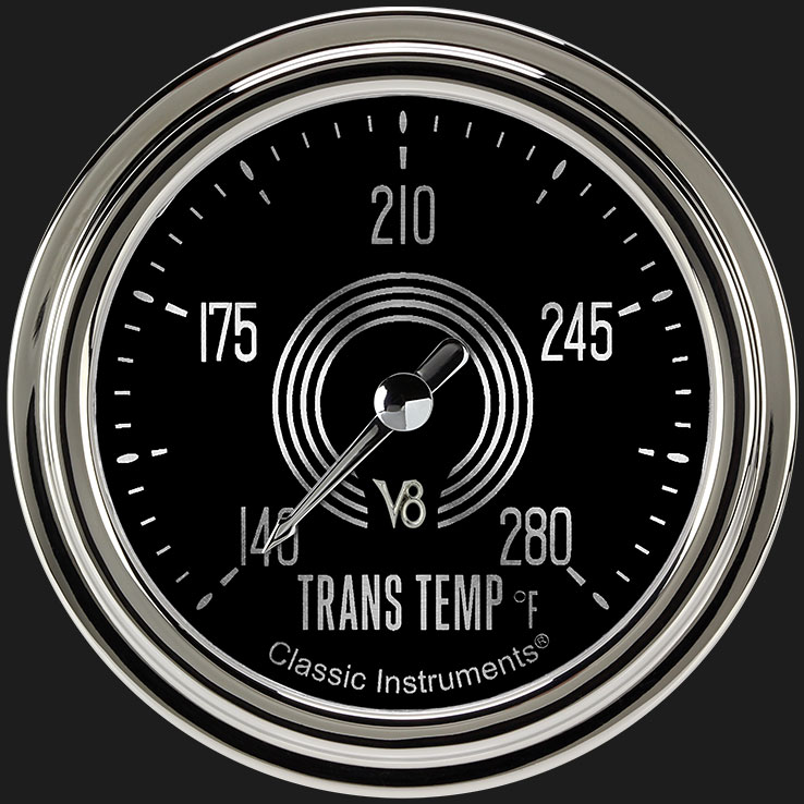 Picture of V8 Speedster 2 5/8" Transmission Temperature Gauge