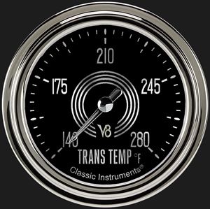 Picture of V8 Speedster 2 5/8" Transmission Temperature Gauge