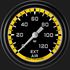 Picture of Autocross Yellow 2 5/8" Outside Air Temp. Gauge