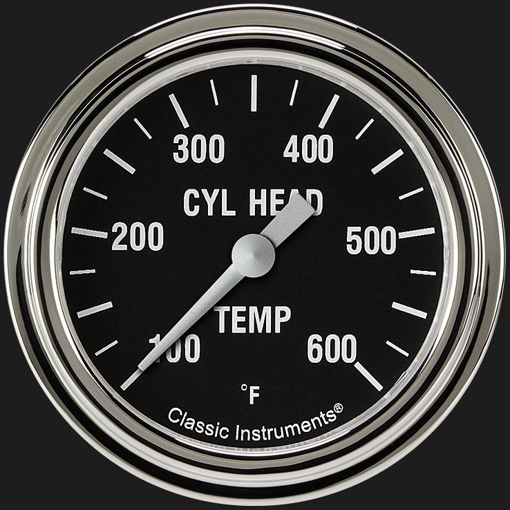 Picture of Hot Rod 2 5/8" Cylinder Head Temp. Gauge
