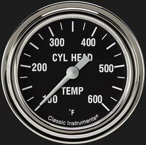 Picture of Hot Rod 2 5/8" Cylinder Head Temp. Gauge