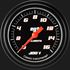 Picture of Velocity Black 2 5/8" Exhaust Gas Temp. Gauge
