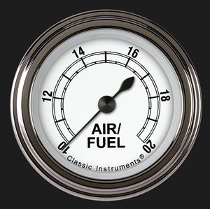 Picture of Classic White 2 1/8" Air Fuel Ratio Gauge