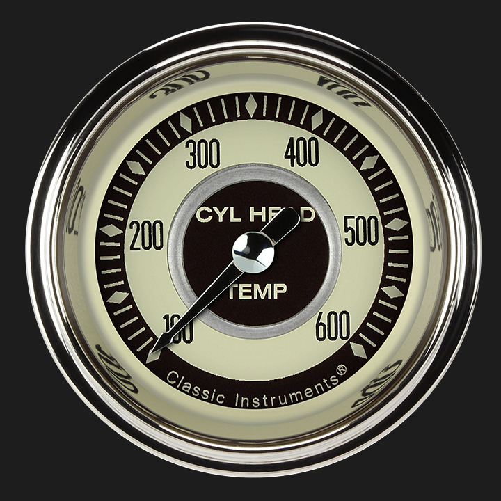 Picture of Nostalgia VT 2 1/8" Cylinder Head Temp. Gauge