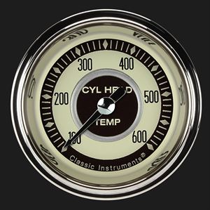 Picture of Nostalgia VT 2 1/8" Cylinder Head Temp. Gauge