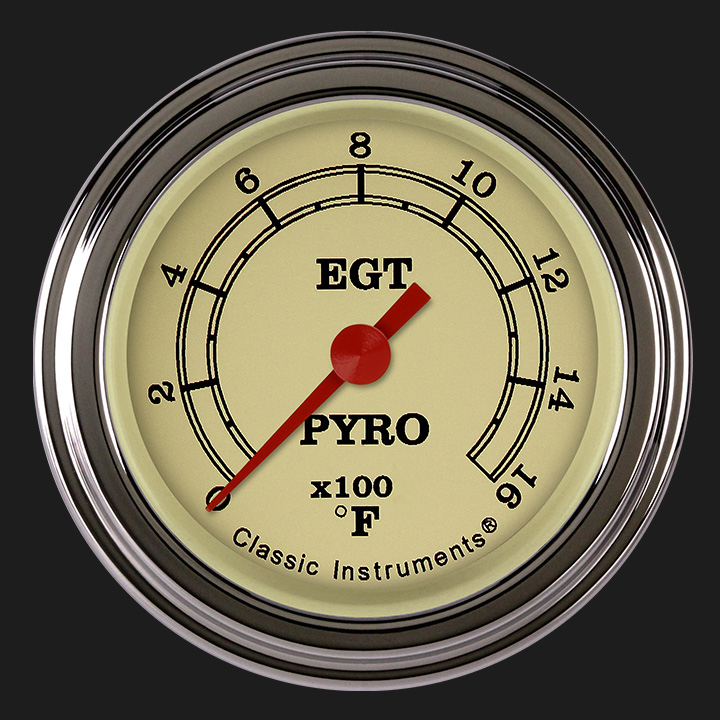 Picture of Vintage 2 1/8" Exhaust Gas Temp. Gauge