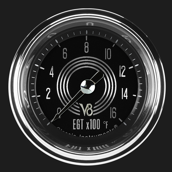 Picture of V8 Speedster 2 1/8" Exhaust Gas Temp. Gauge