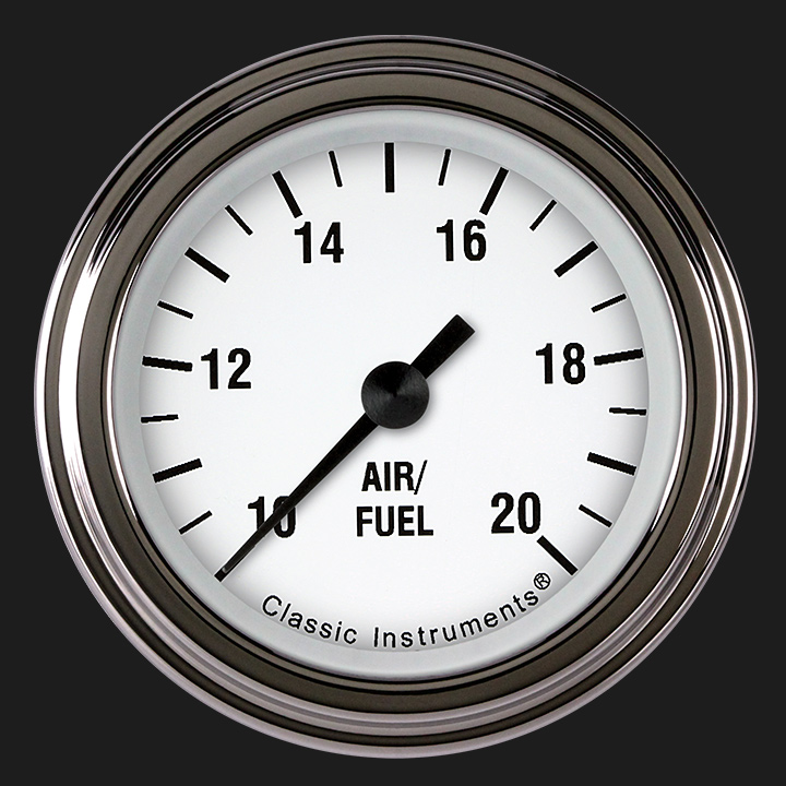Picture of White Hot 2 1/8" Air Fuel Ratio Gauge