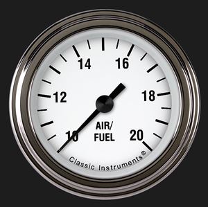 Picture of White Hot 2 1/8" Air Fuel Ratio Gauge