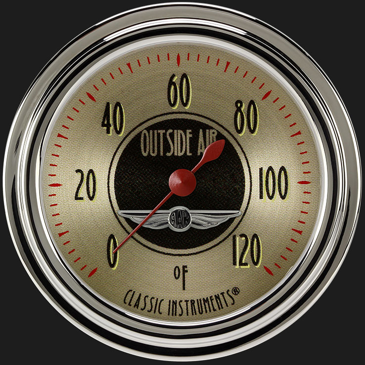 Picture of All American Nickel 2 5/8" Outside Air Temp Gauge