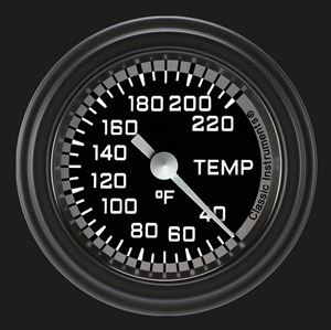 Picture of Autocross Gray 2 1/8" Stock Eliminator Temp. Gauge