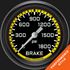 Picture of Autocross Yellow 2 5/8" Brake Pressure Gauge
