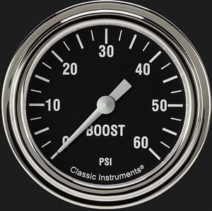 Picture of Hot Rod 2 5/8" Boost Gauge, 60 psi