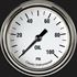 Picture of White Hot 2 5/8" Oil Pressure Gauge