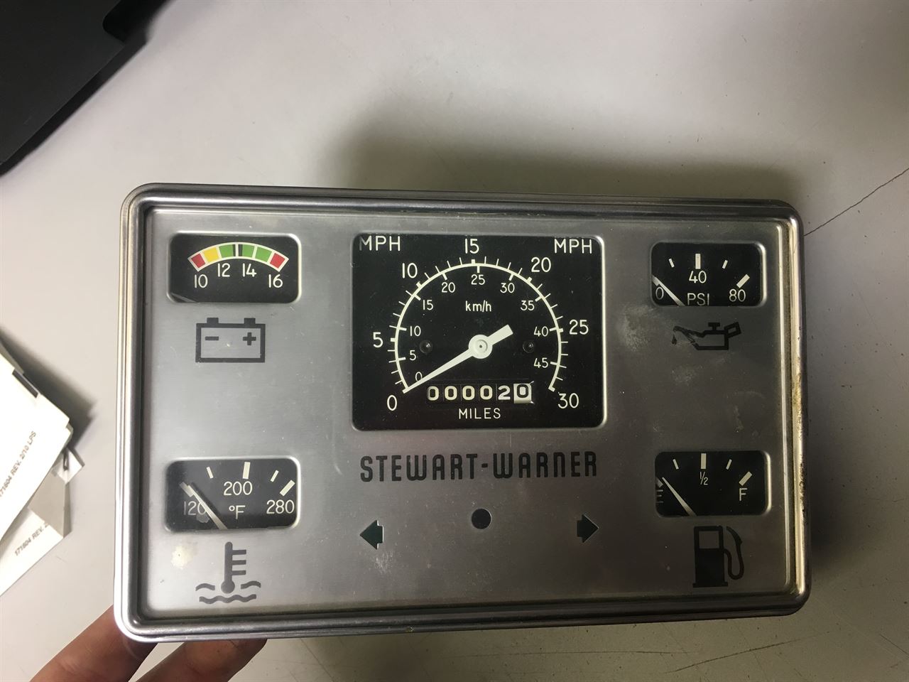 Picture of Stewart Warner Universal Cluster