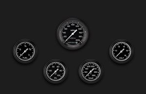 Picture of AutoCross Gray Five Gauge Set 300