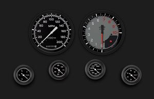 Picture of AutoCross Gray Six Gauge Set 151