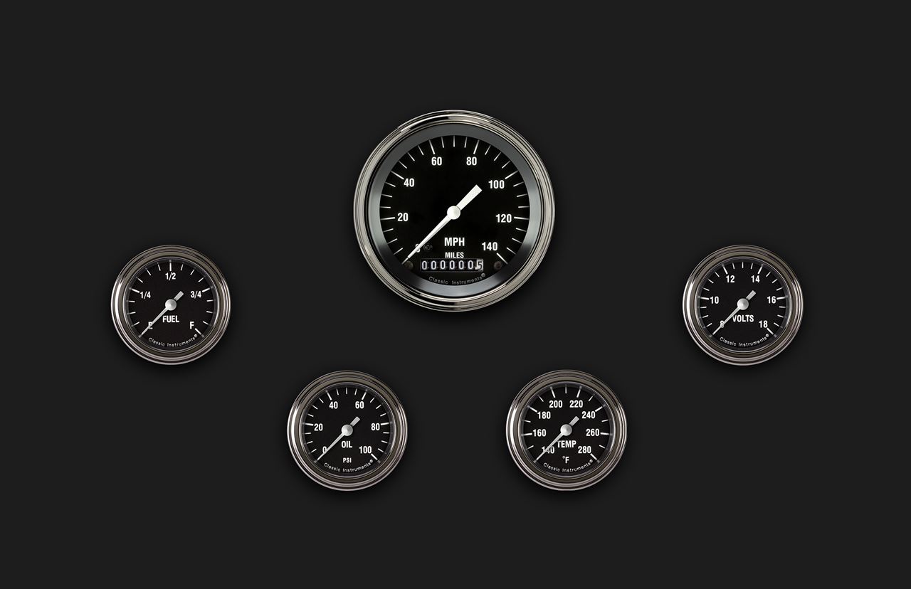 Picture of Hot Rod Five Gauge Set 100