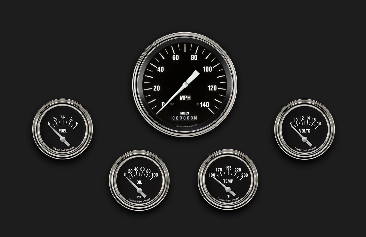 Picture of Hot Rod Five Gauge Set 254