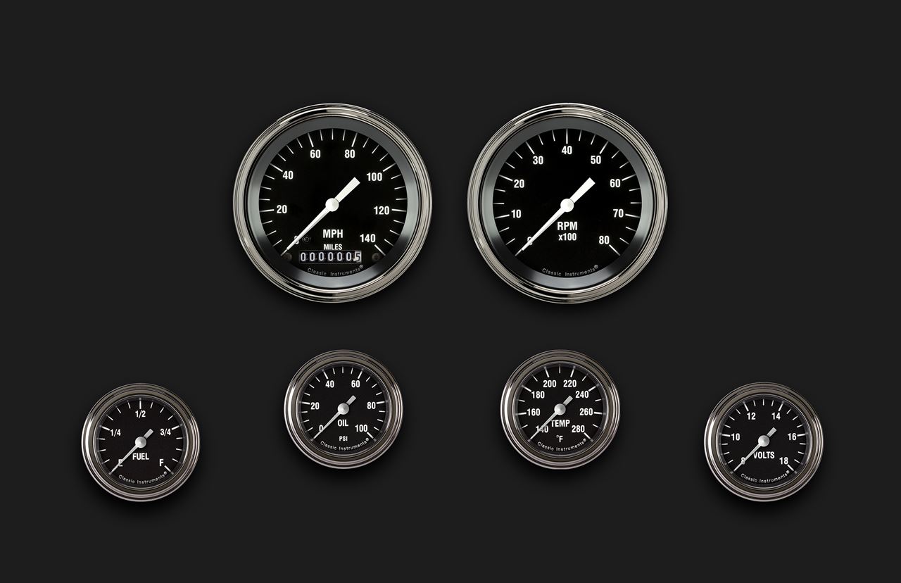 Picture of Hot Rod Six Gauge Set 101