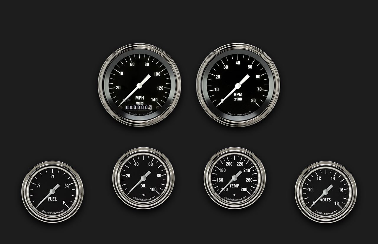 Picture of Hot Rod Six Gauge Set 301