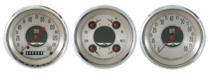 Picture of 3 3/8" Speedometer, Tach, & Quad