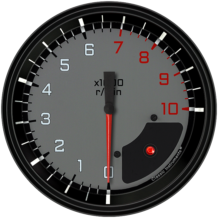 Picture of AutoCross Gray 4 5/8" Tachometer