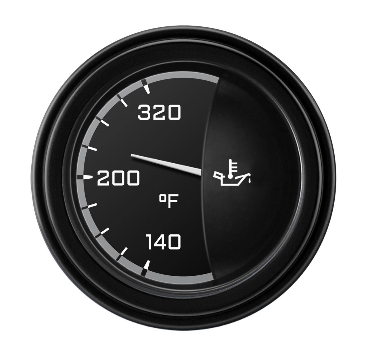 Picture of AutoCross Gray 2 1/8" Oil Temp