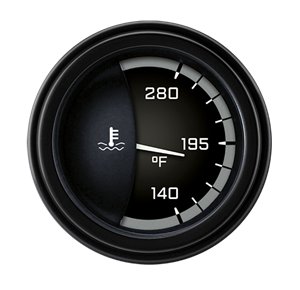 Picture of AutoCross Gray 2 1/8" Water Temp
