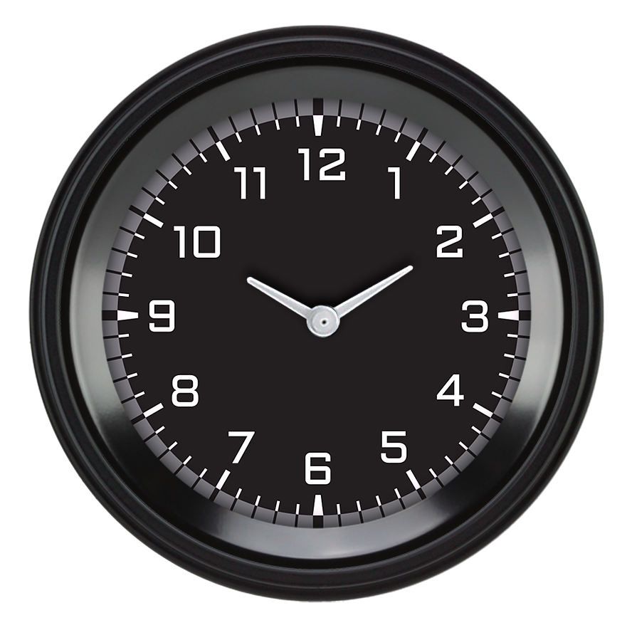 Picture of AutoCross Gray 3 3/8" Clock