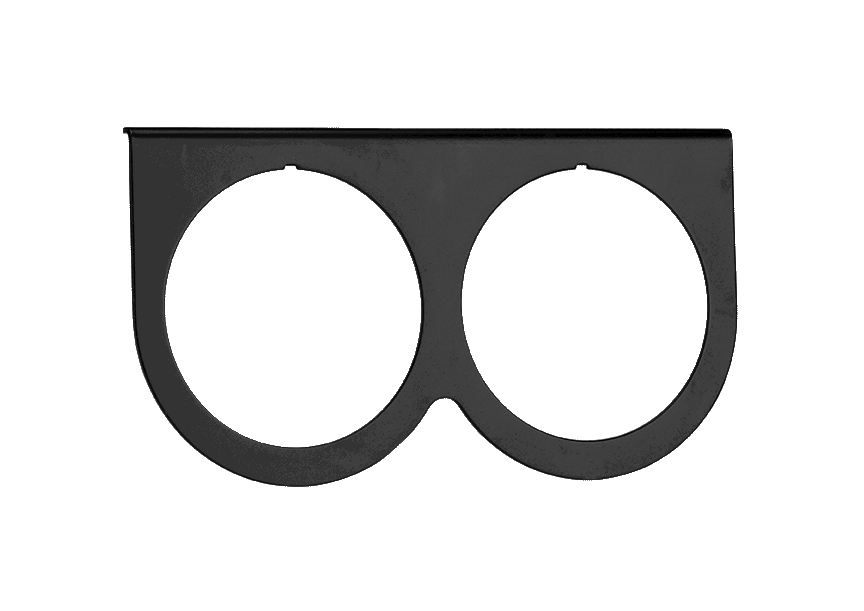 Picture of Matte Black Under Dash Panel / 2-Hole