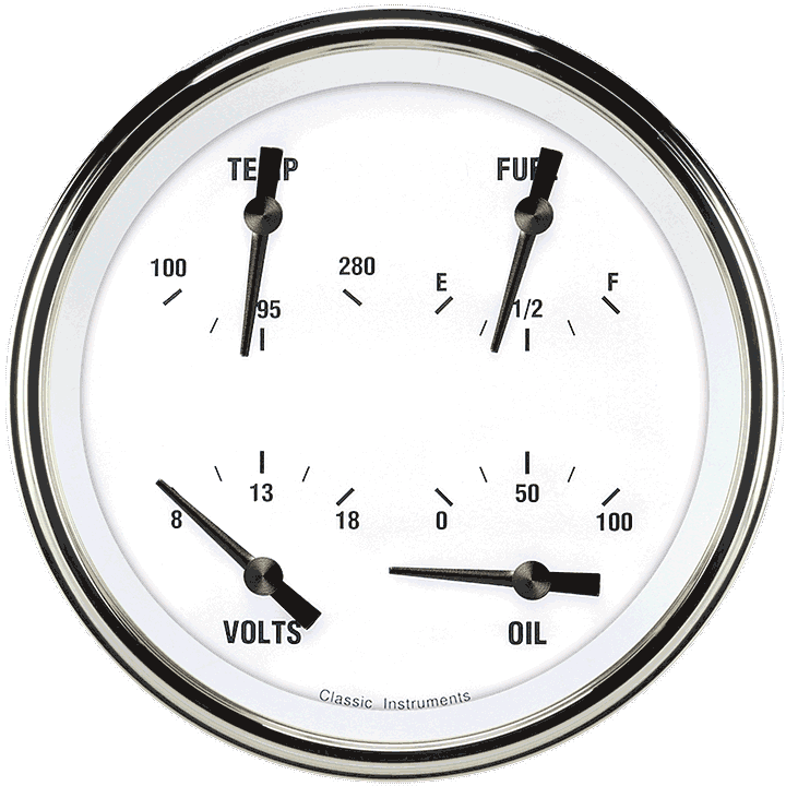 Picture of White Hot 4 5/8" Quad