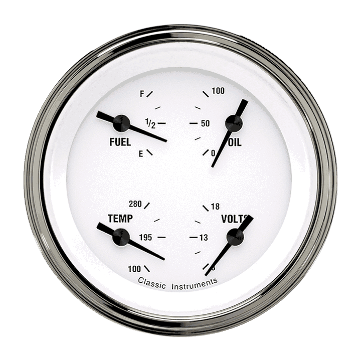 Picture of White Hot 3 3/8" Quad