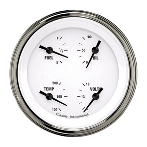 Picture of White Hot 3 3/8" Quad