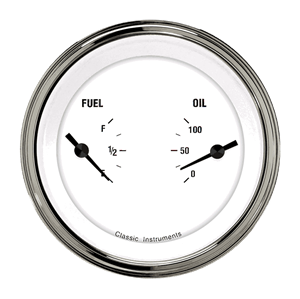 Picture of White Hot 3 3/8" Dual