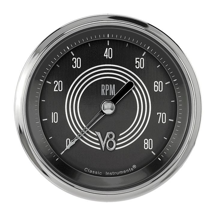 Picture of V8 Speedster 3 3/8" Tachometer 
